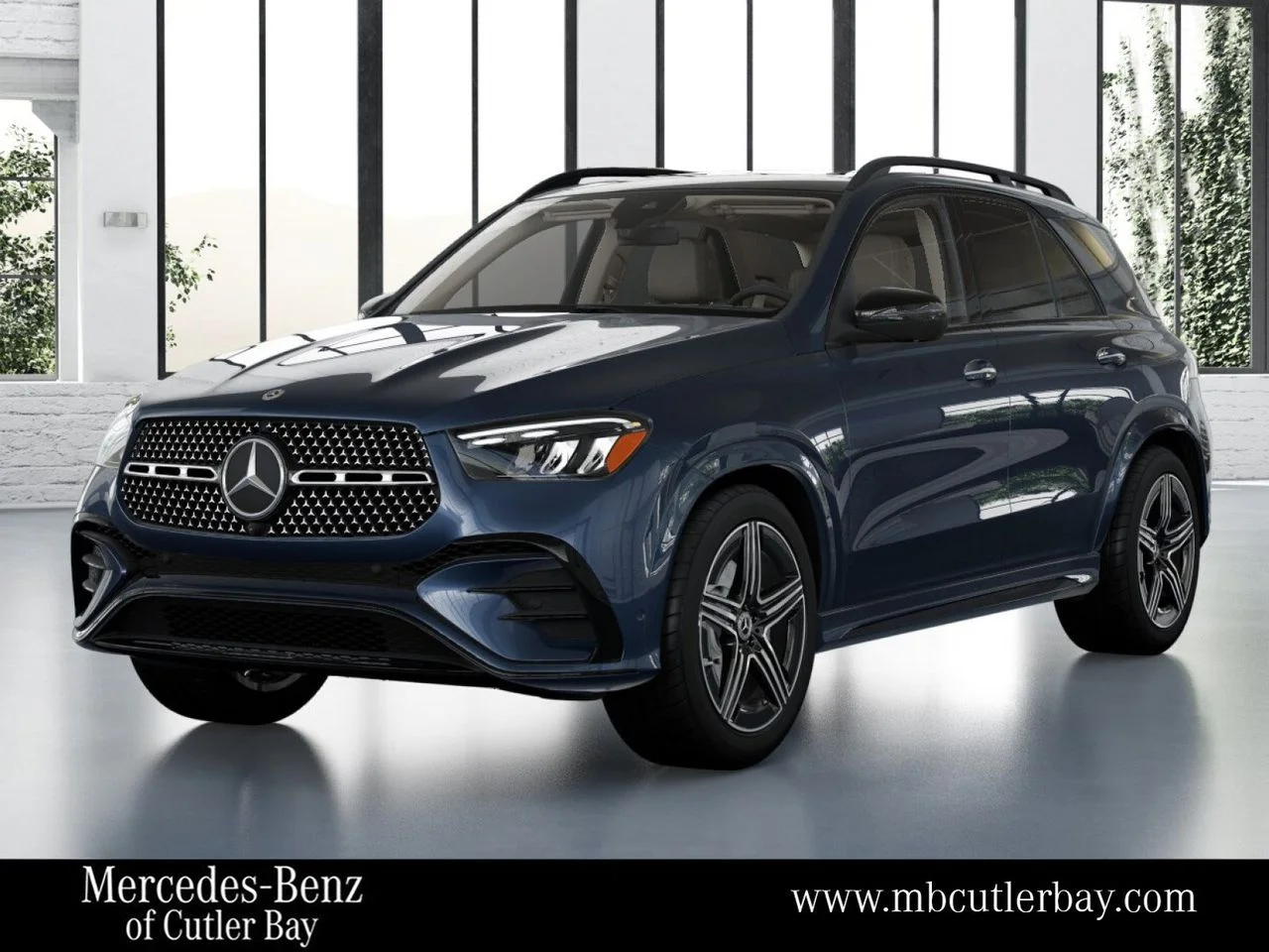New 2026 Twilight Blue Metallic Mercedes-Benz GLE 350 image 1