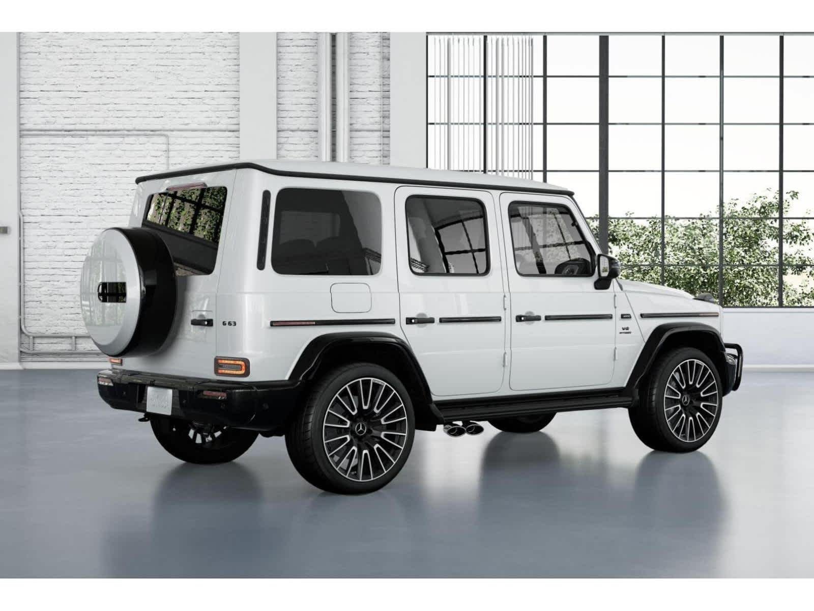 New 2026 MANUFAKTUR Moonlight White Metallic Mercedes-Benz AMG® G 63 image 19