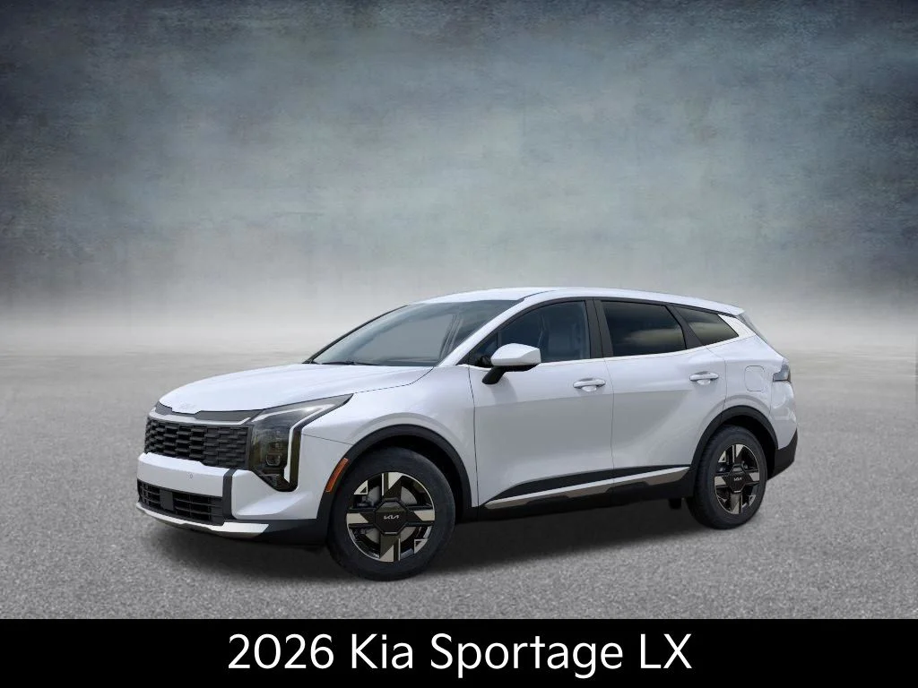 New 2026 Glacial White Pearl Kia LX image 3