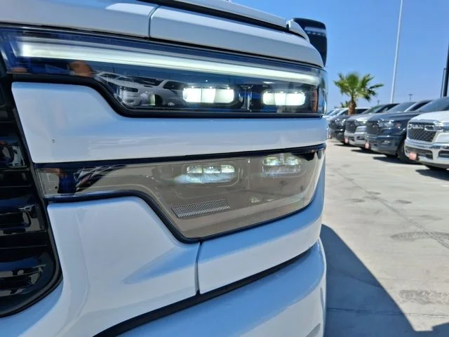 New 2026 Bright White Clear-Coat Exterior Paint RAM Laramie image 8
