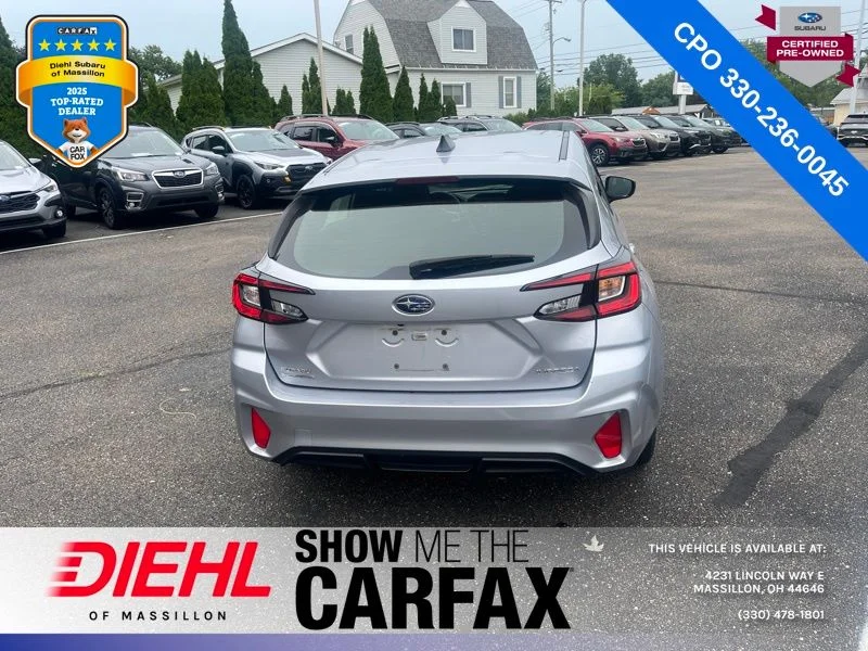 Certified Used 2024 Silver Subaru Base image 3