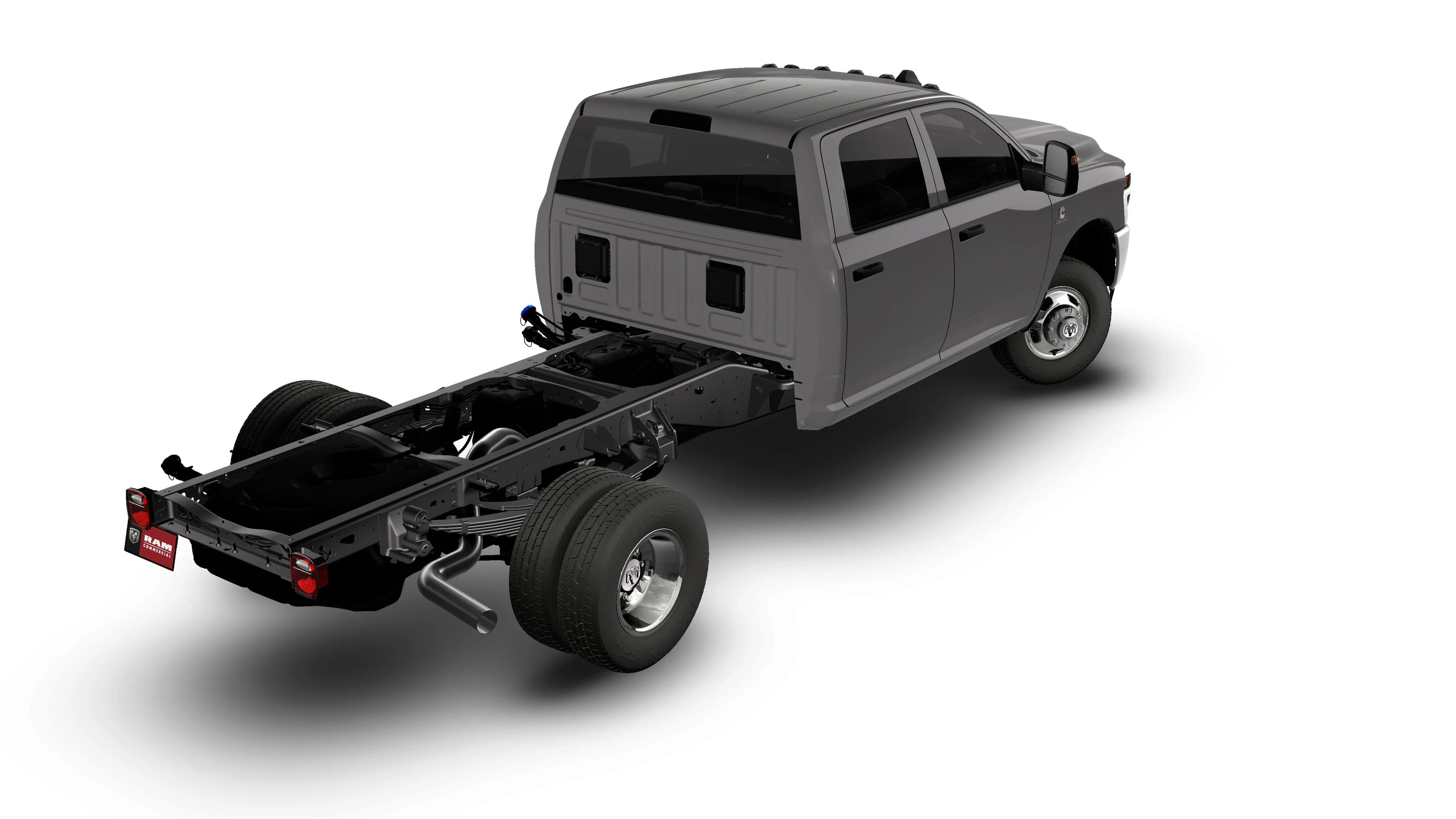 New 2026 Ceramic Gray Clear-Coat Exterior Paint RAM TRADESMAN image 2