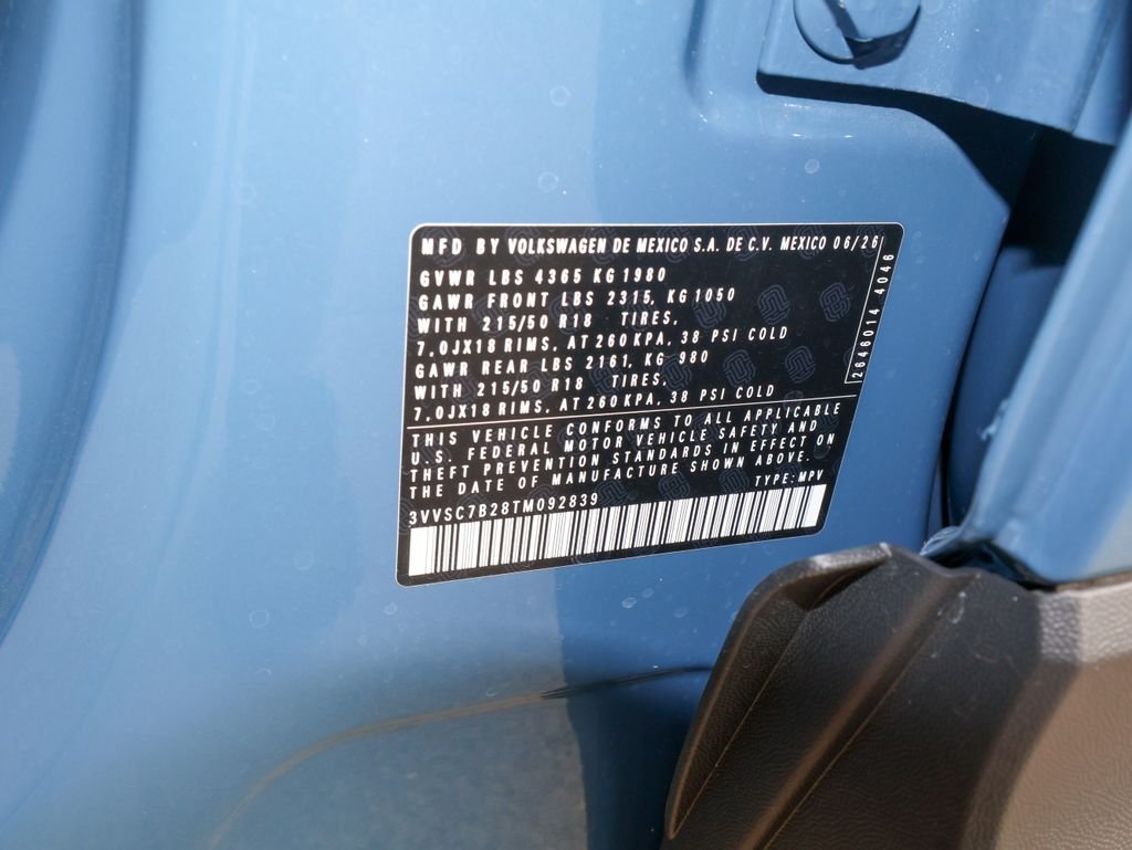 New 2026 Blue Volkswagen 1.5T SE image 29
