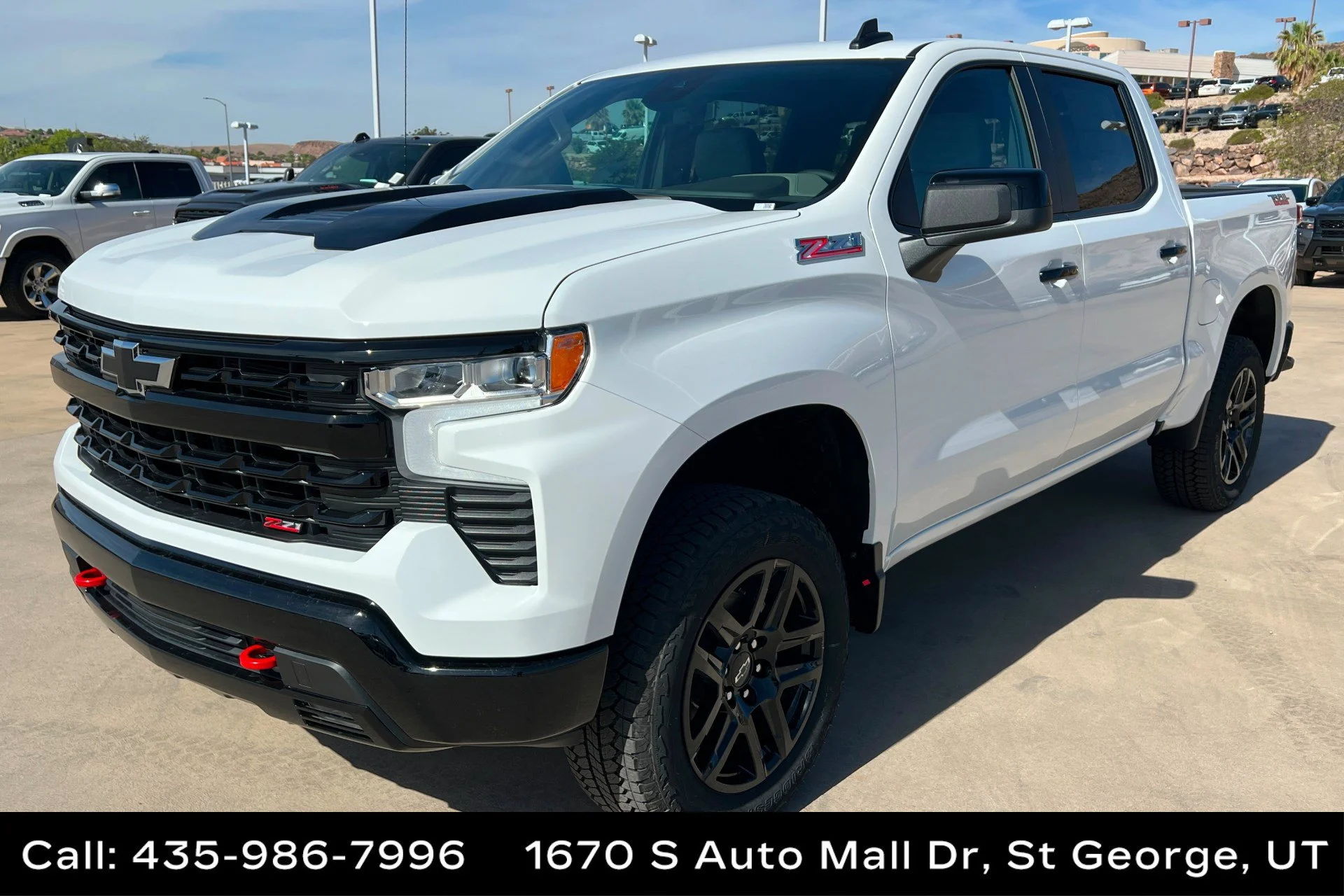 New 2026 Summit White Chevrolet LT Trail Boss image 1