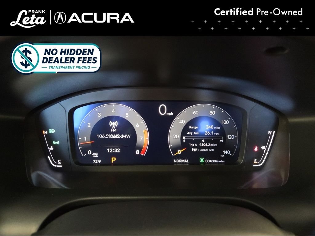 Certified Used 2025 Platinum White Pearl Acura  image 16