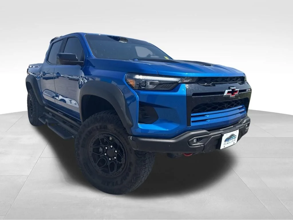 Used 2024 Glacier Blue Metallic Chevrolet ZR2 image 1