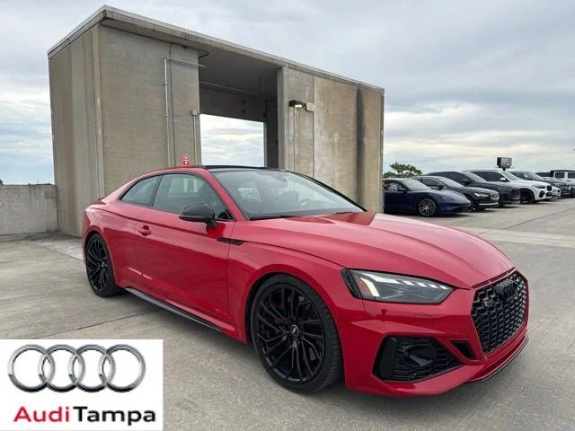 Used 2021 Tango Red Audi 2.9T image 1