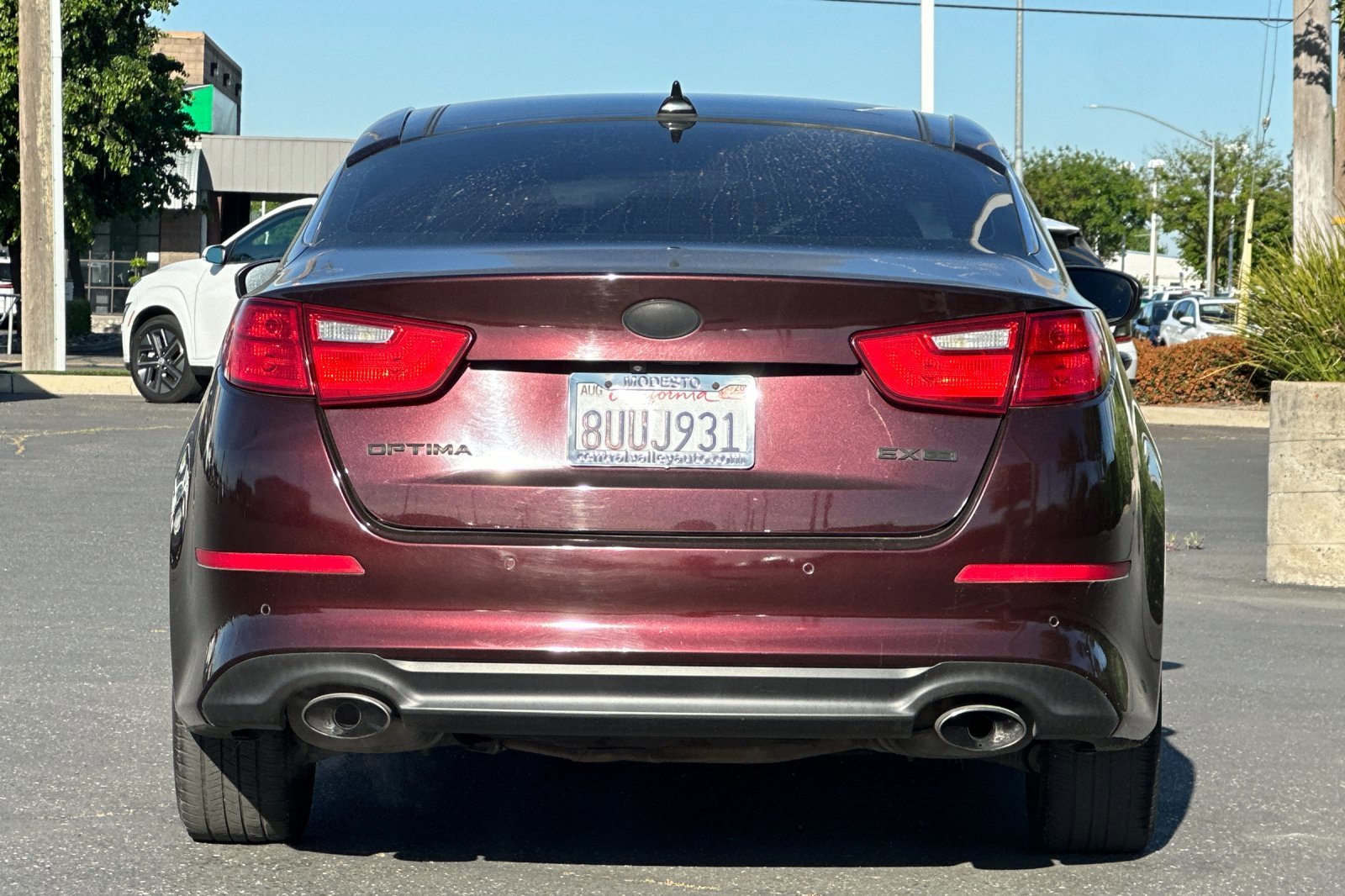 Used 2015 Dark Cherry Kia EX image 5