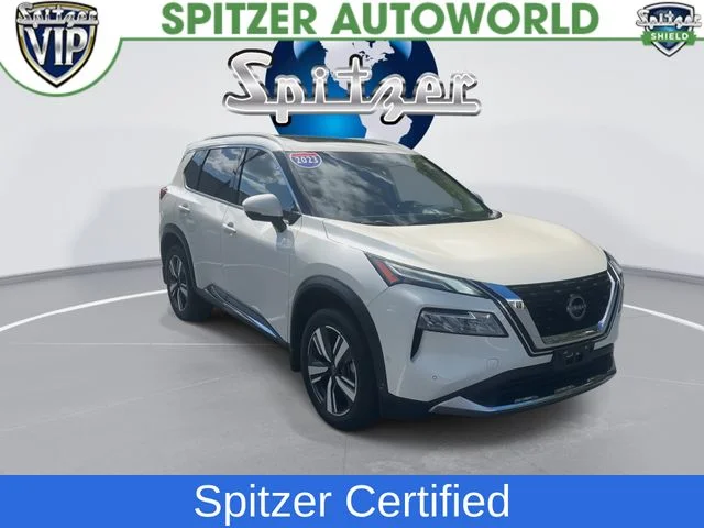 Certified Used 2023 White Nissan Platinum image 2
