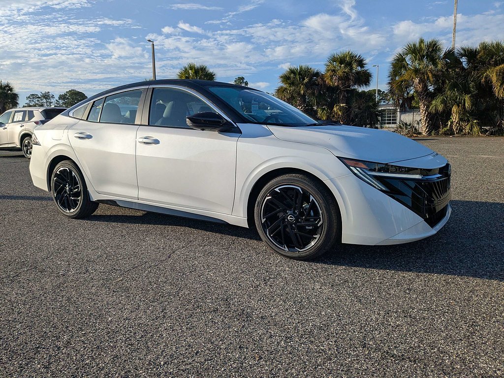 New 2026 Aspen White TriCoat / Super Black Two-tone Nissan SR image 2
