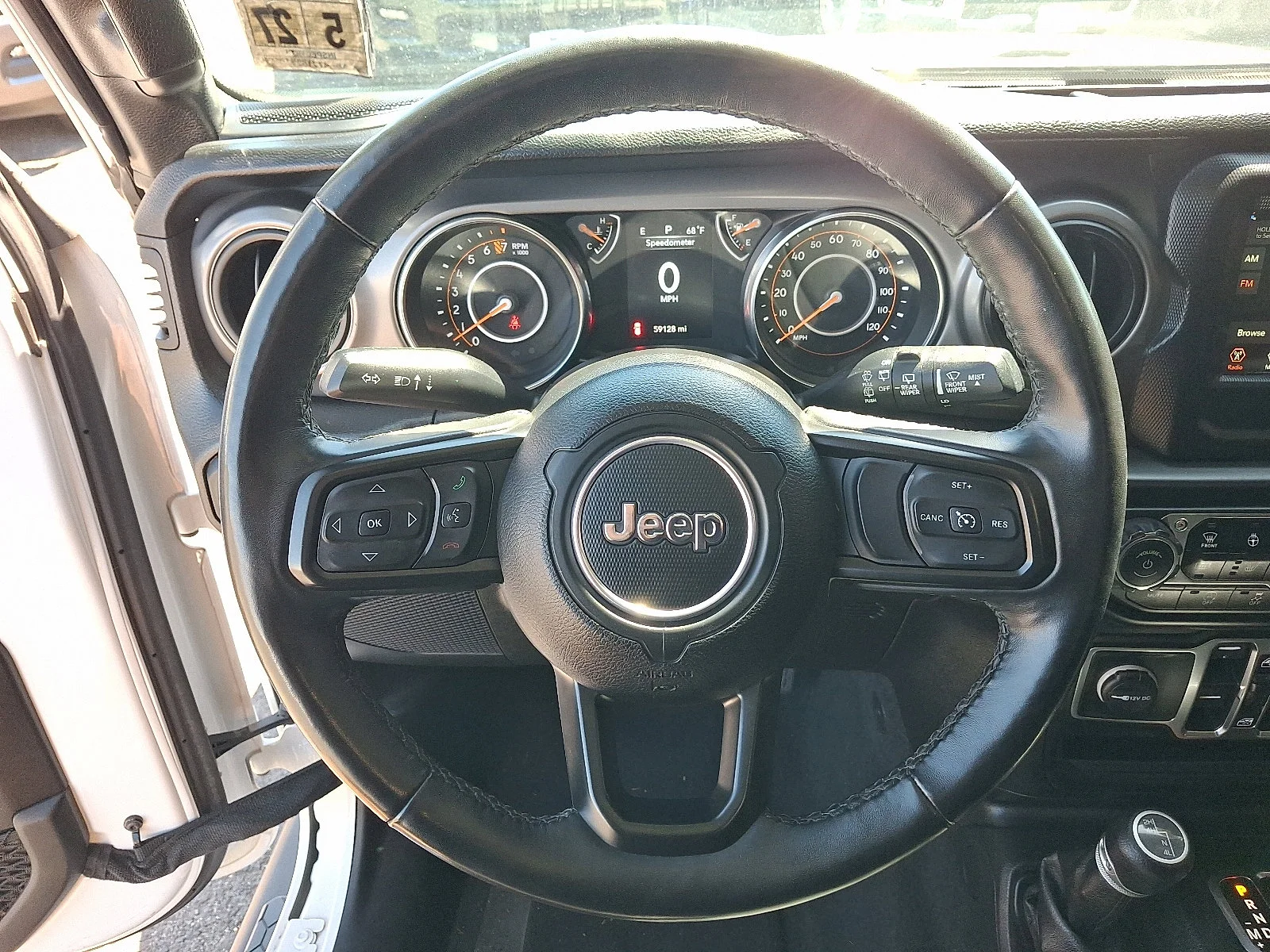 Used 2022 Bright White Clearcoat Jeep Unlimited Sport S image 19