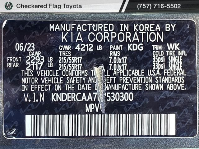 Used 2024 Gravity Gray Kia EX image 50