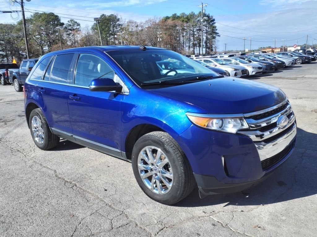 Used 2014 Deep Impact Blue Ford Limited image 5