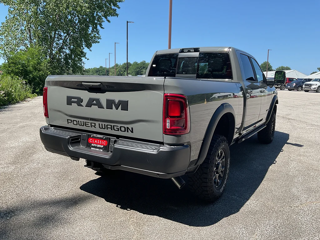 New 2026 Ceramic Gray Clearcoat RAM Power Wagon Crew Cab 4x4 6