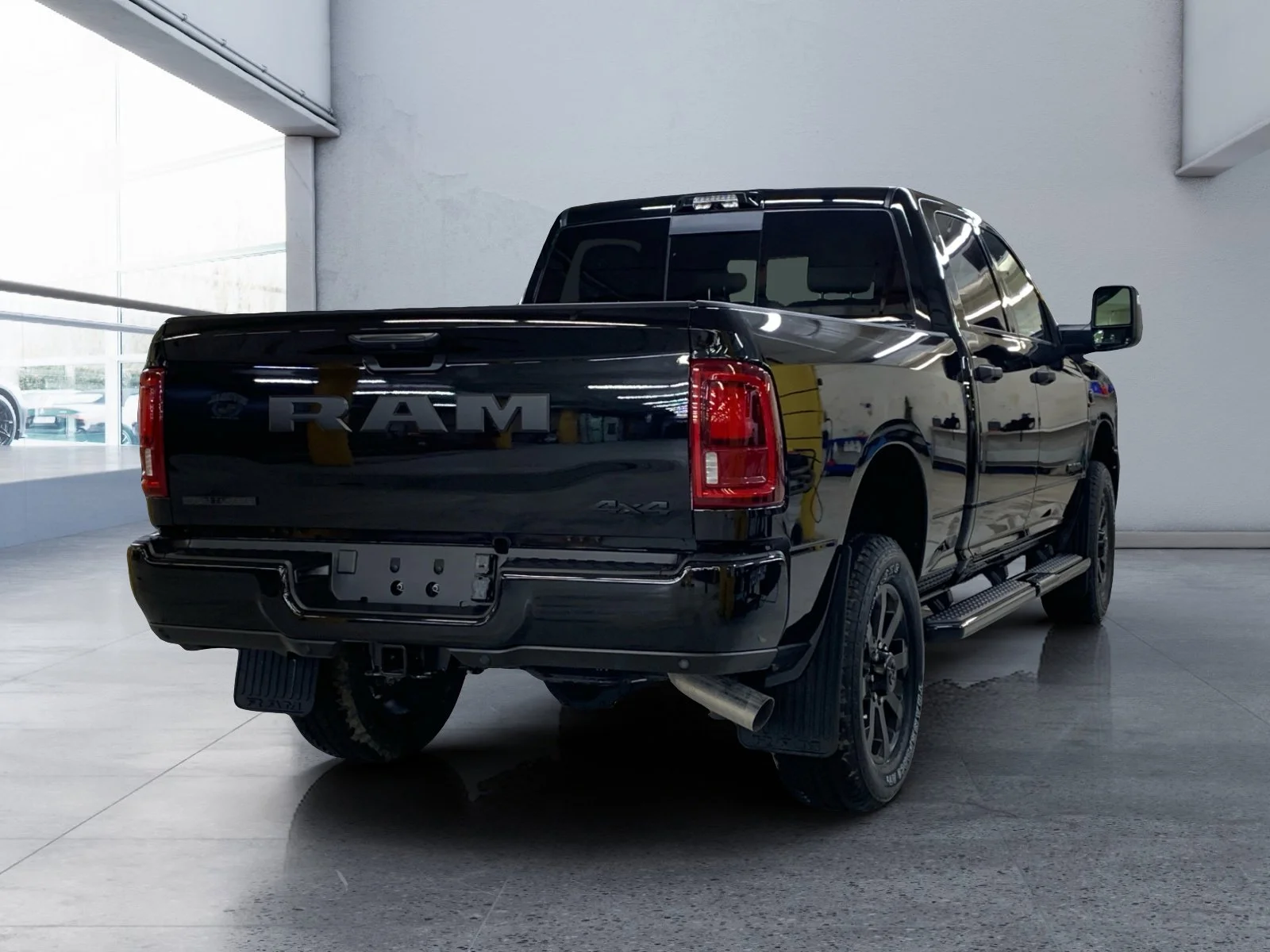 New 2026 Diamond Black Crystal Pearl Ram Big Horn image 5
