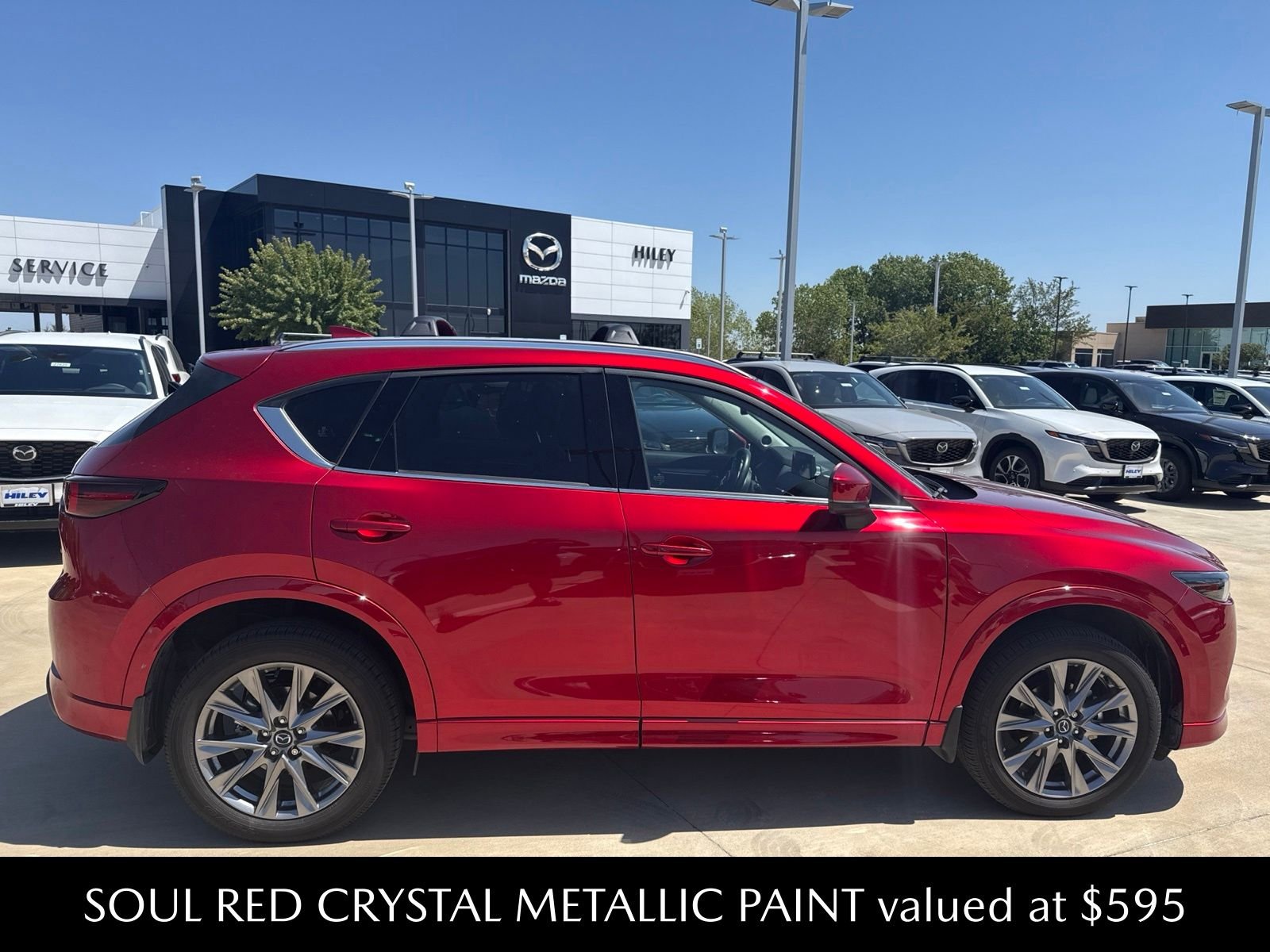 Used 2024 Soul Red Crystal Metallic Mazda 2.5 S Premium Plus Package image 4