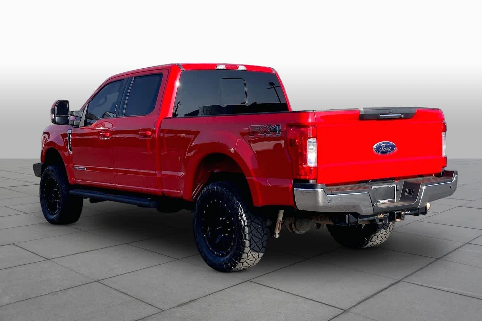 Used 2017 Race Red Ford Lariat image 12