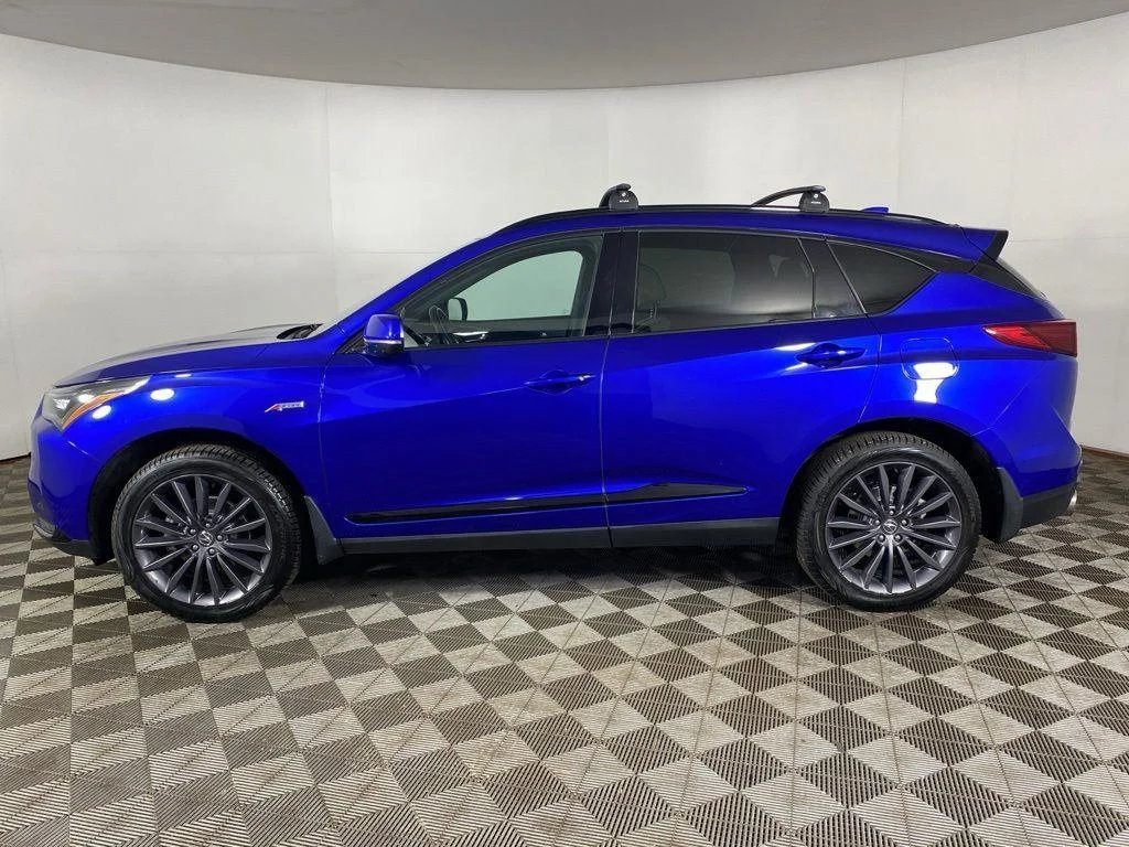 Used 2023 Apex Blue Pearl Acura A-Spec Advance Package image 4