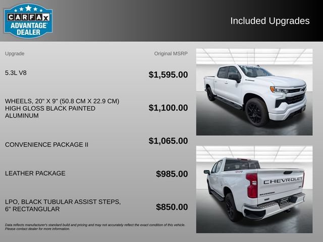 Used 2026 Summit White Chevrolet RST image 3