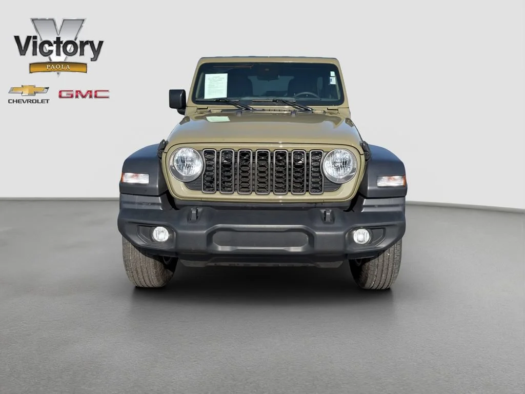 Used 2025 Jeep Wrangler 4-Door Sport S with VIN 1C4PJXDG2SW548948 for sale in Kansas City