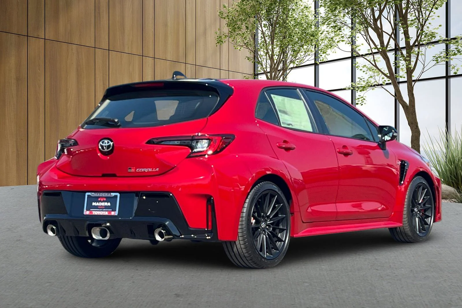 New 2026 Supersonic Red Toyota GR Corolla Premium Plus image 4