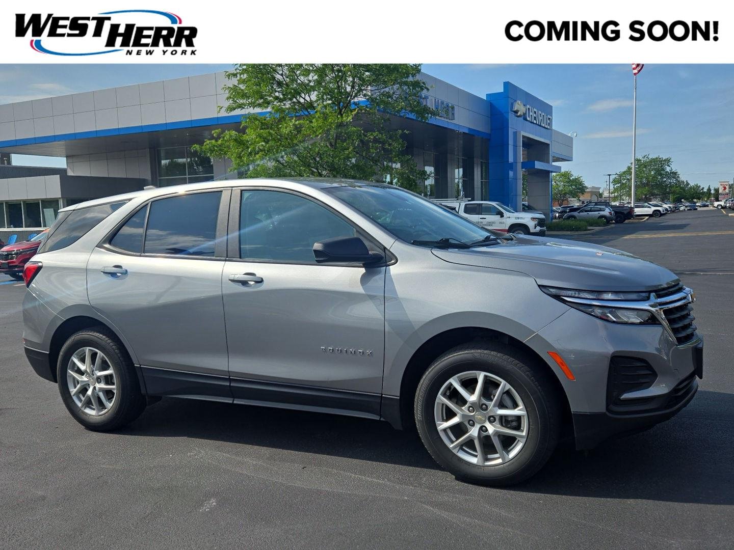Used 2024 Sterling Gray Metallic Chevrolet LS image 1