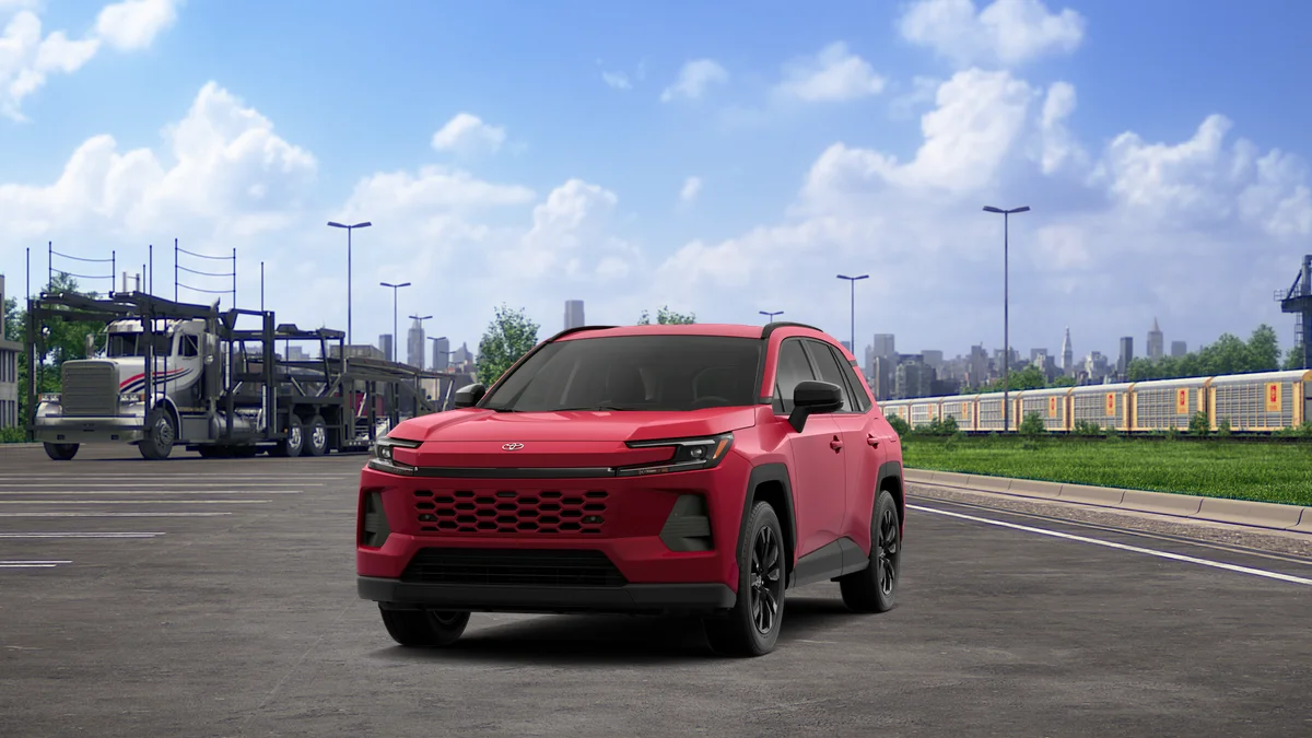 New 2026 Ruby Flare Pearl Toyota XLE Premium image 18