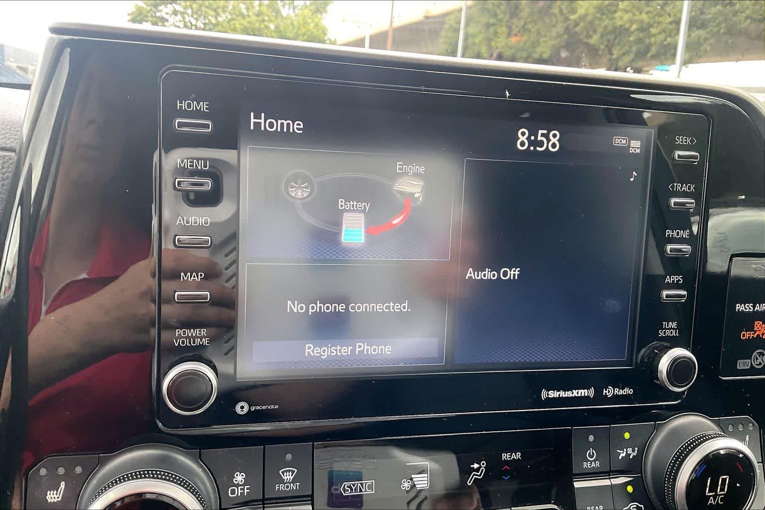 Used 2021 Magnetic Gray Metallic Toyota Hybrid XLE image 32
