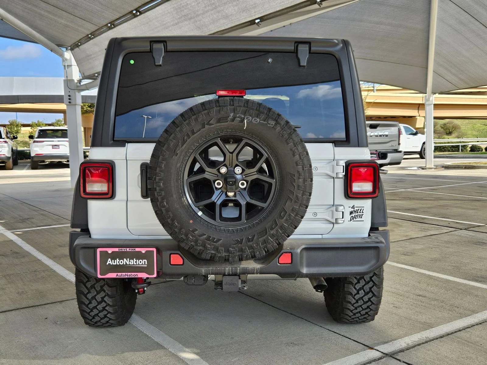 New 2026 Bright White Clear-Coat Exterior Paint Jeep Willys image 8
