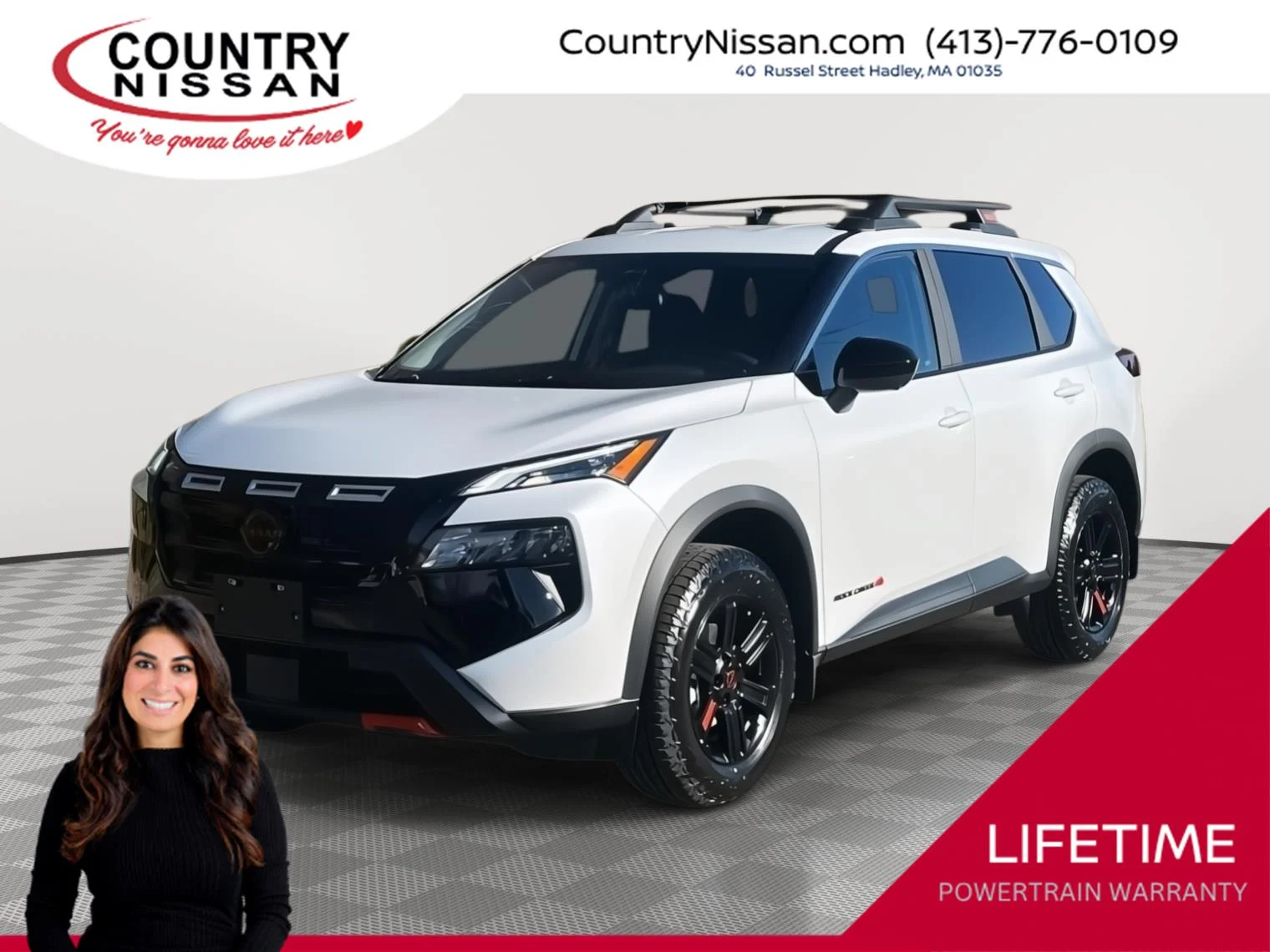 New 2026 Everest White Pearl TriCoat Nissan Rock Creek® image 1
