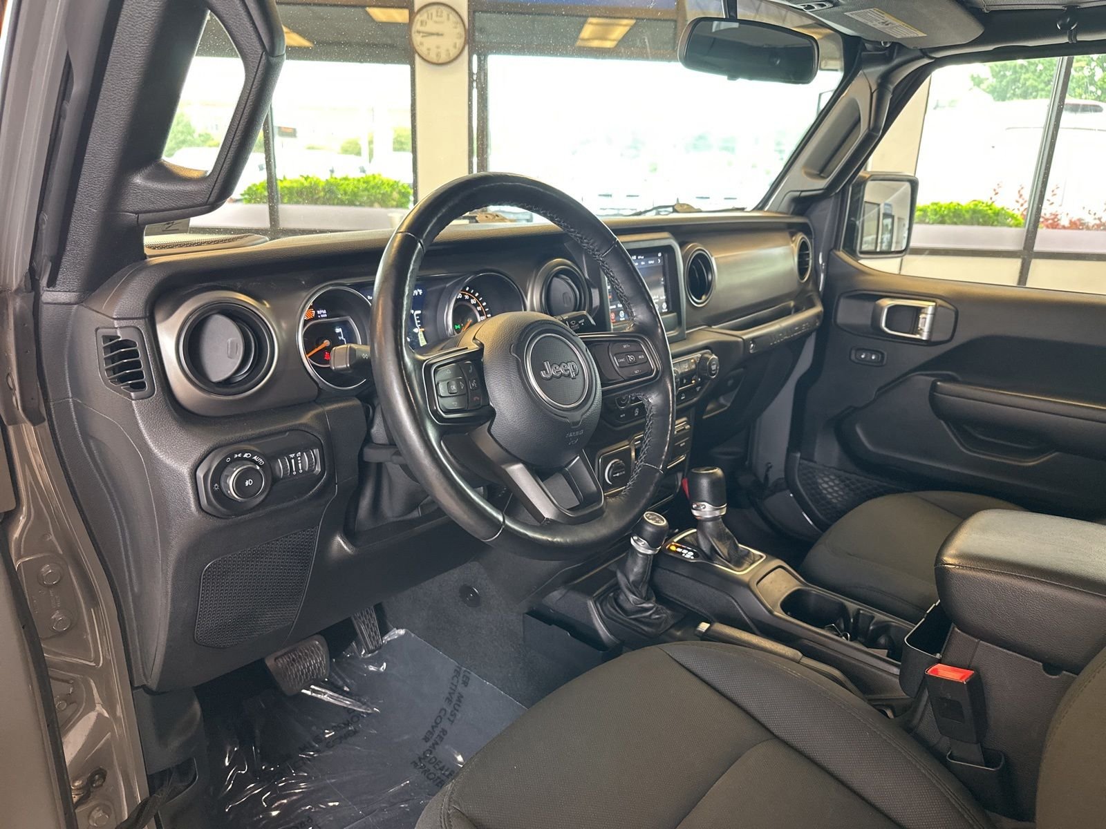 Used 2021 Gray Jeep Unlimited Willys image 25