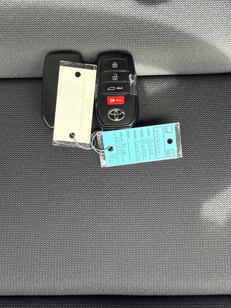 Used 2025 Light Blue Toyota LE image 35