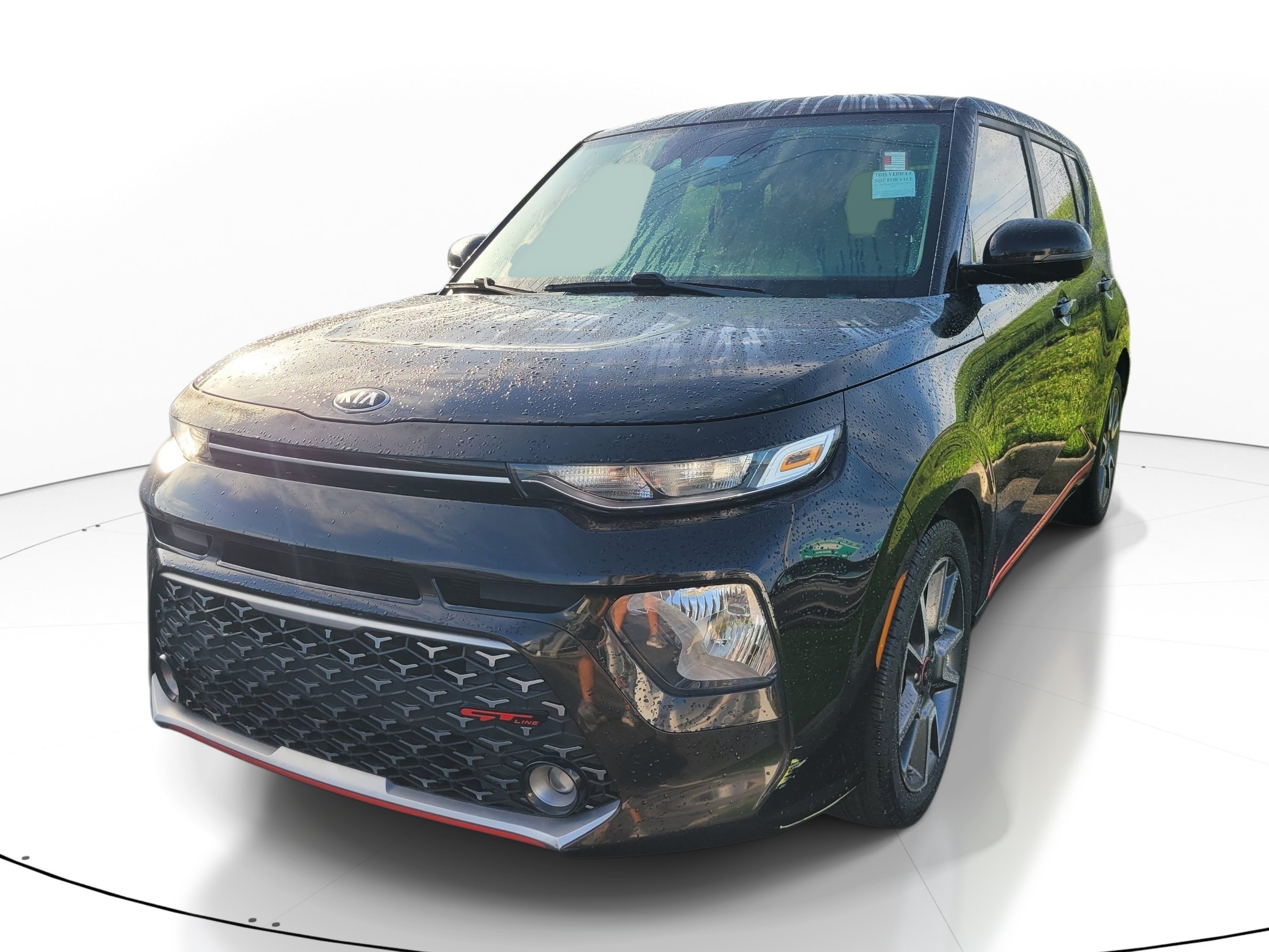 Used 2020 Cherry Black Kia GT-Line image 3