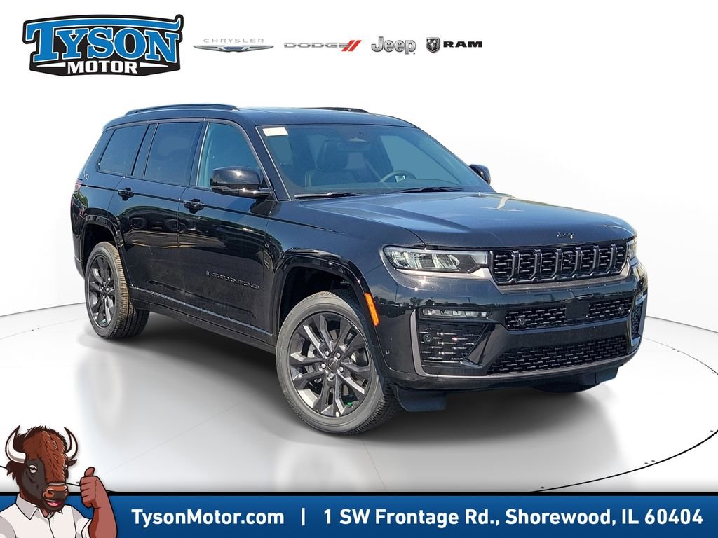 New 2026 Diamond Black Crystal Pearl-Coat Exterior Paint Jeep Limited image 1