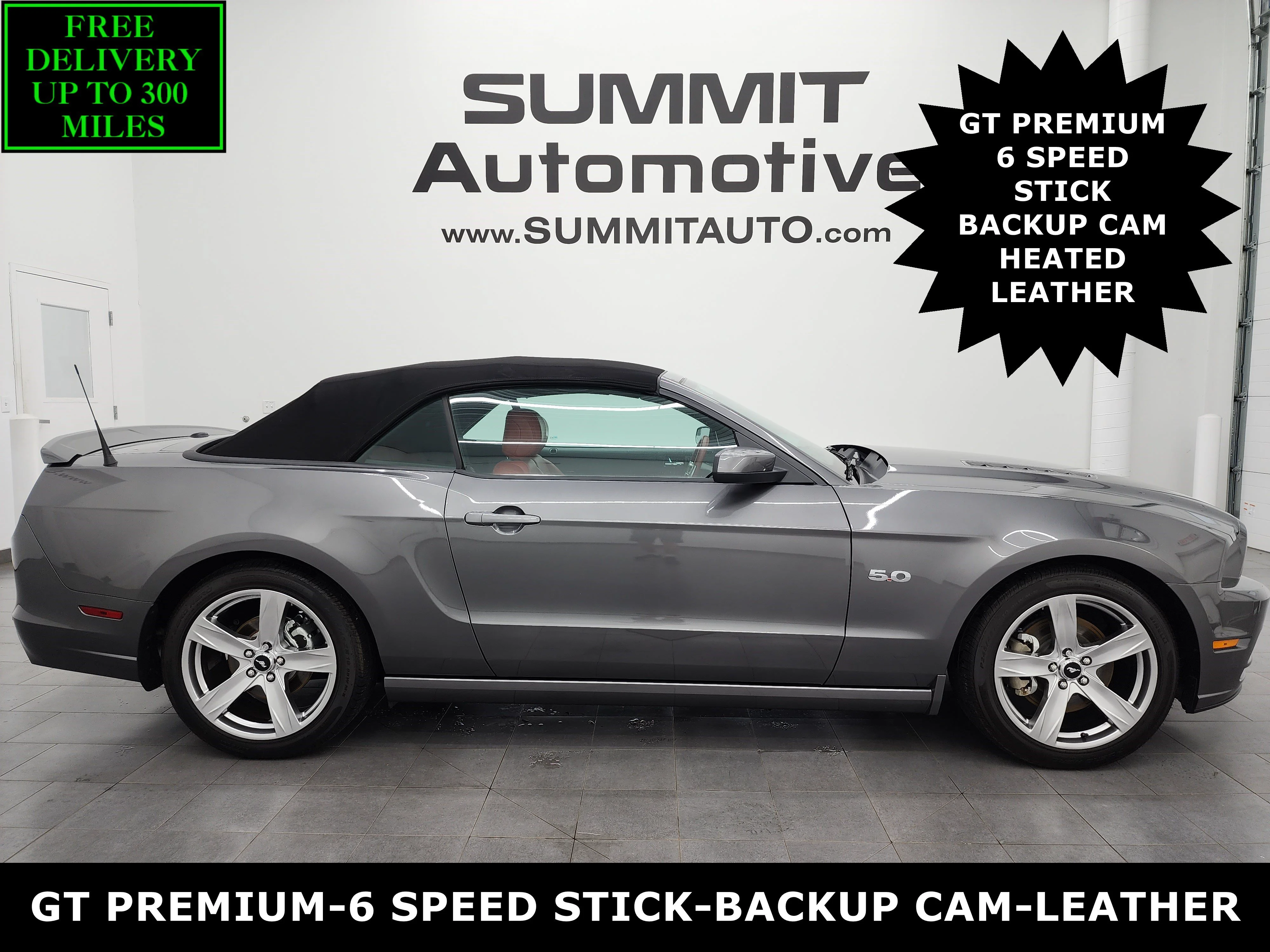 Used 2014 Sterling Gray Metallic Ford GT Premium image 1