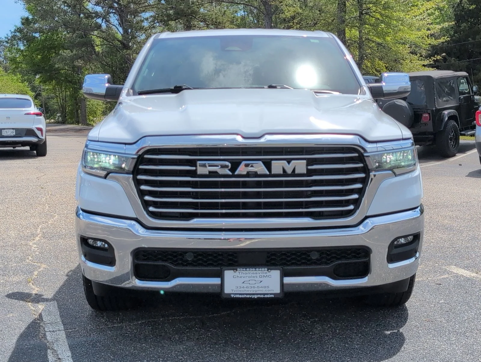 Used 2025 White Ram Laramie image 6