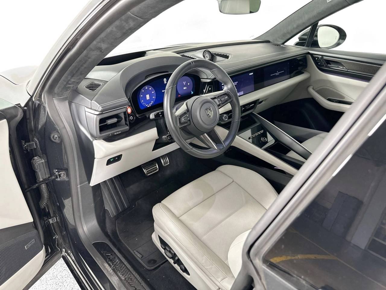 Certified Used 2024 Vulcano Gray Metallic Porsche Turbo Electric image 4