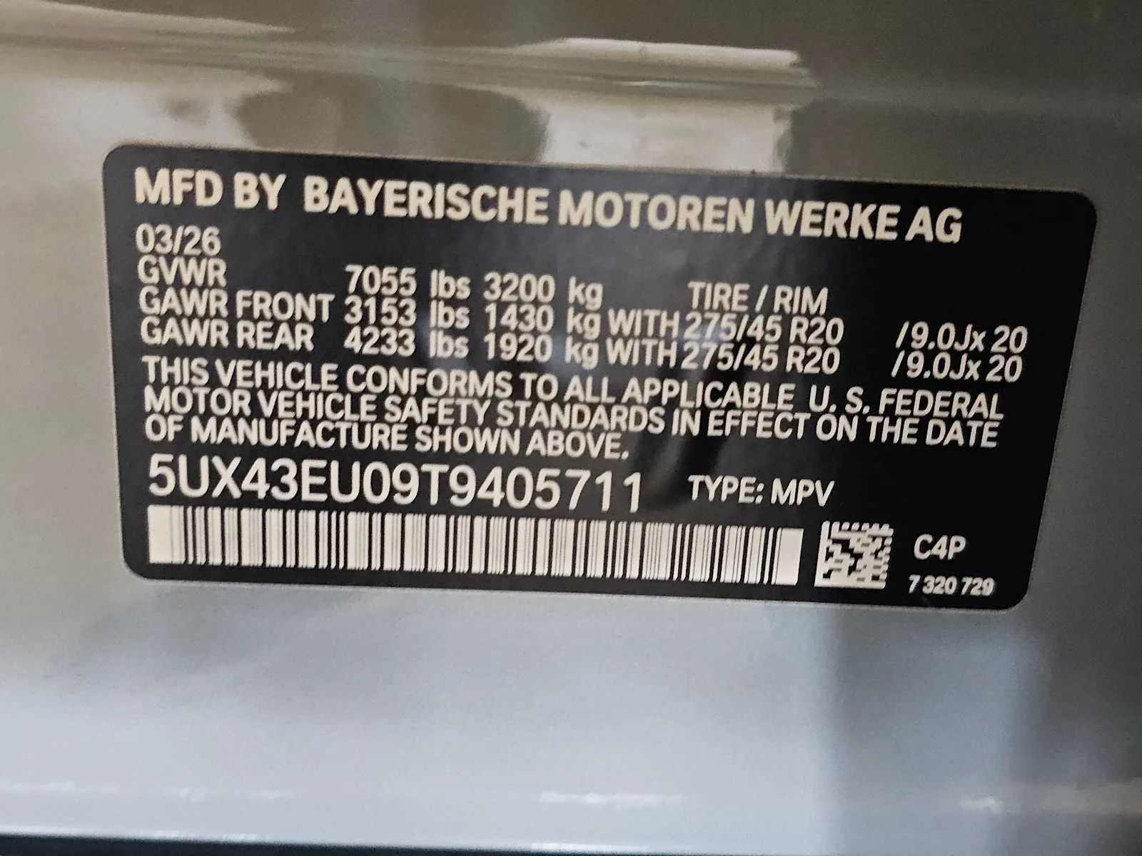 New 2026 Brooklyn Grey Metallic BMW xDrive50e image 44