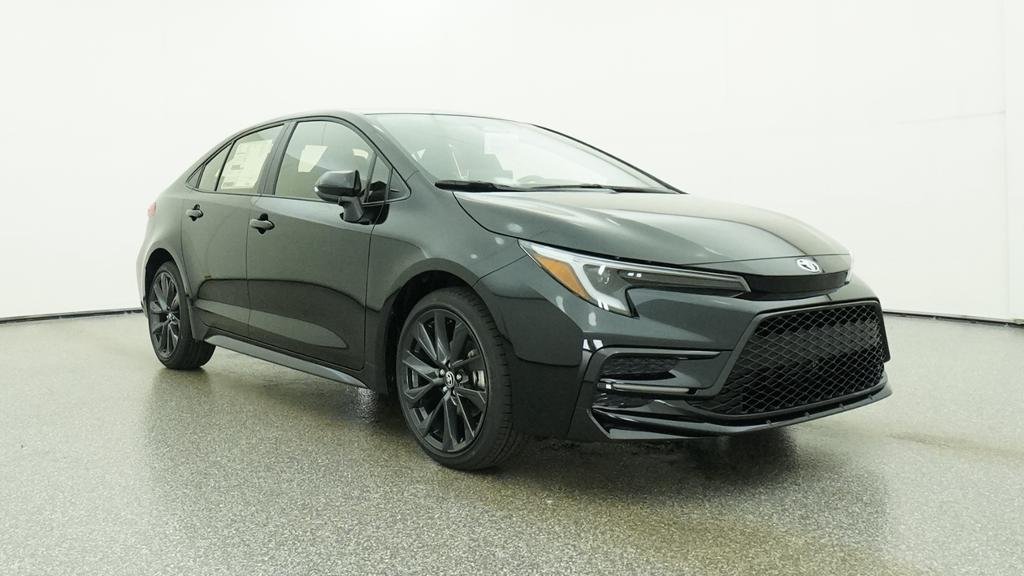 New 2026 Midnight Black Metallic Toyota Hybrid SE image 9