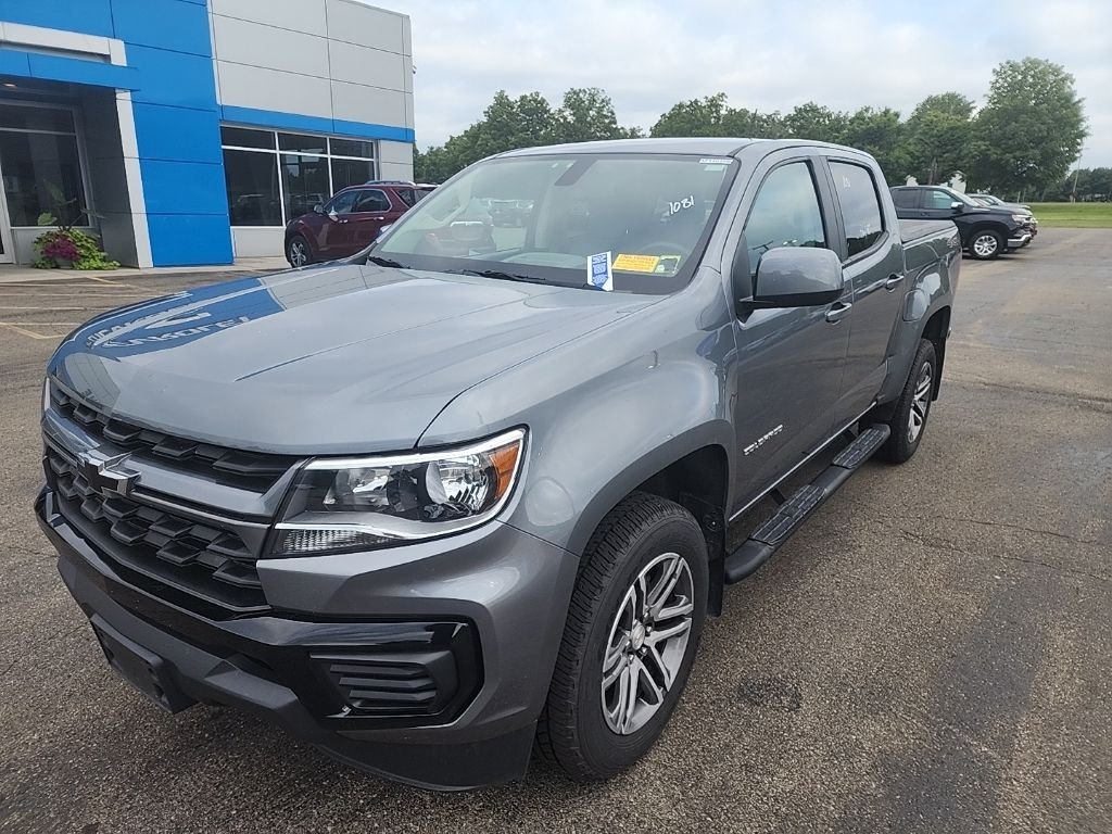 Used 2022 Gray Chevrolet Work Truck image 3