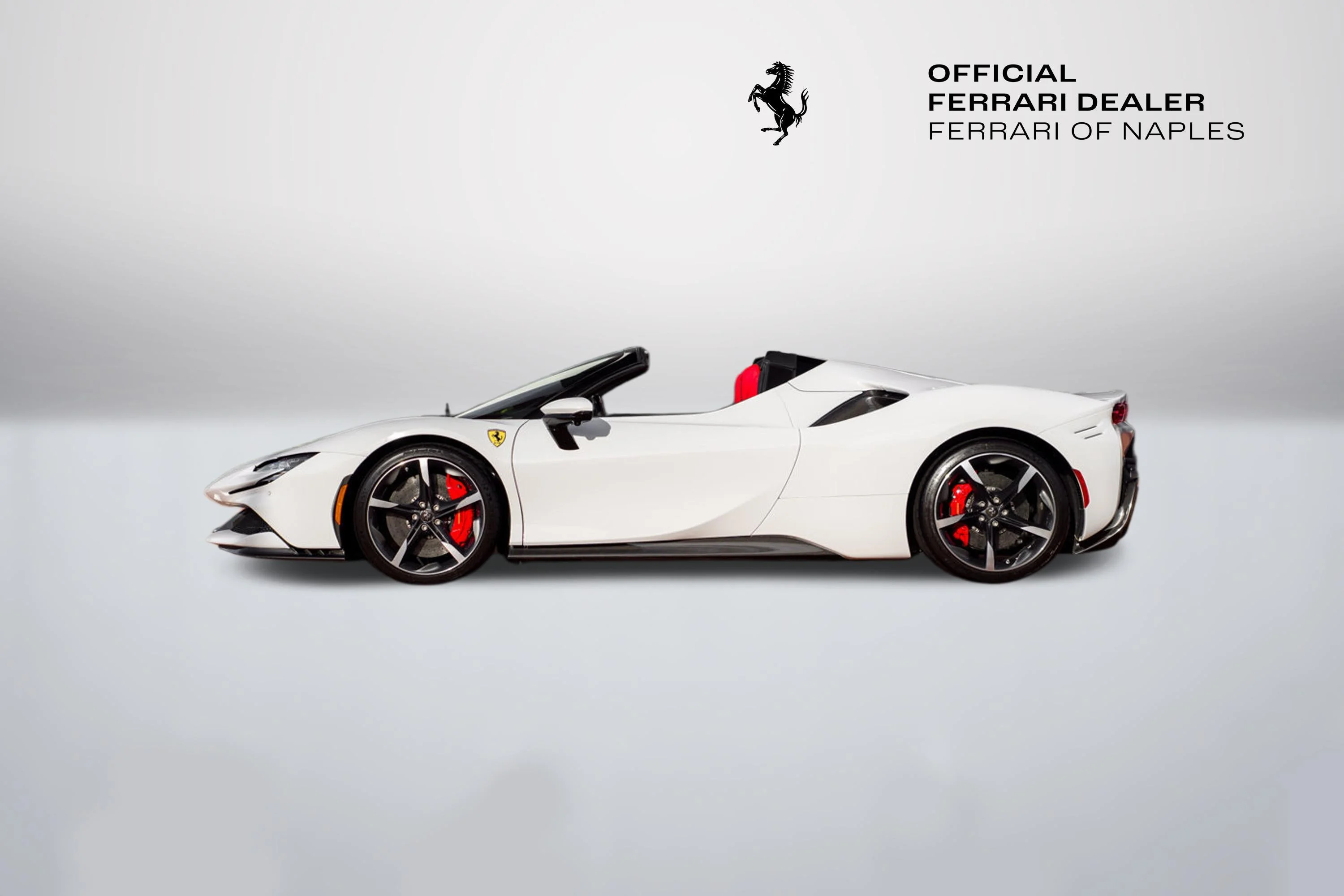Certified Used 2023 Bianco Cervino Ferrari Base image 4