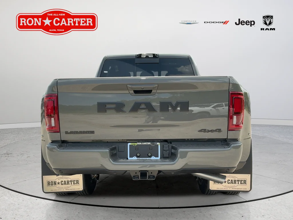 New 2026 Ceramic Gray Clear-Coat Exterior Paint RAM Laramie image 4