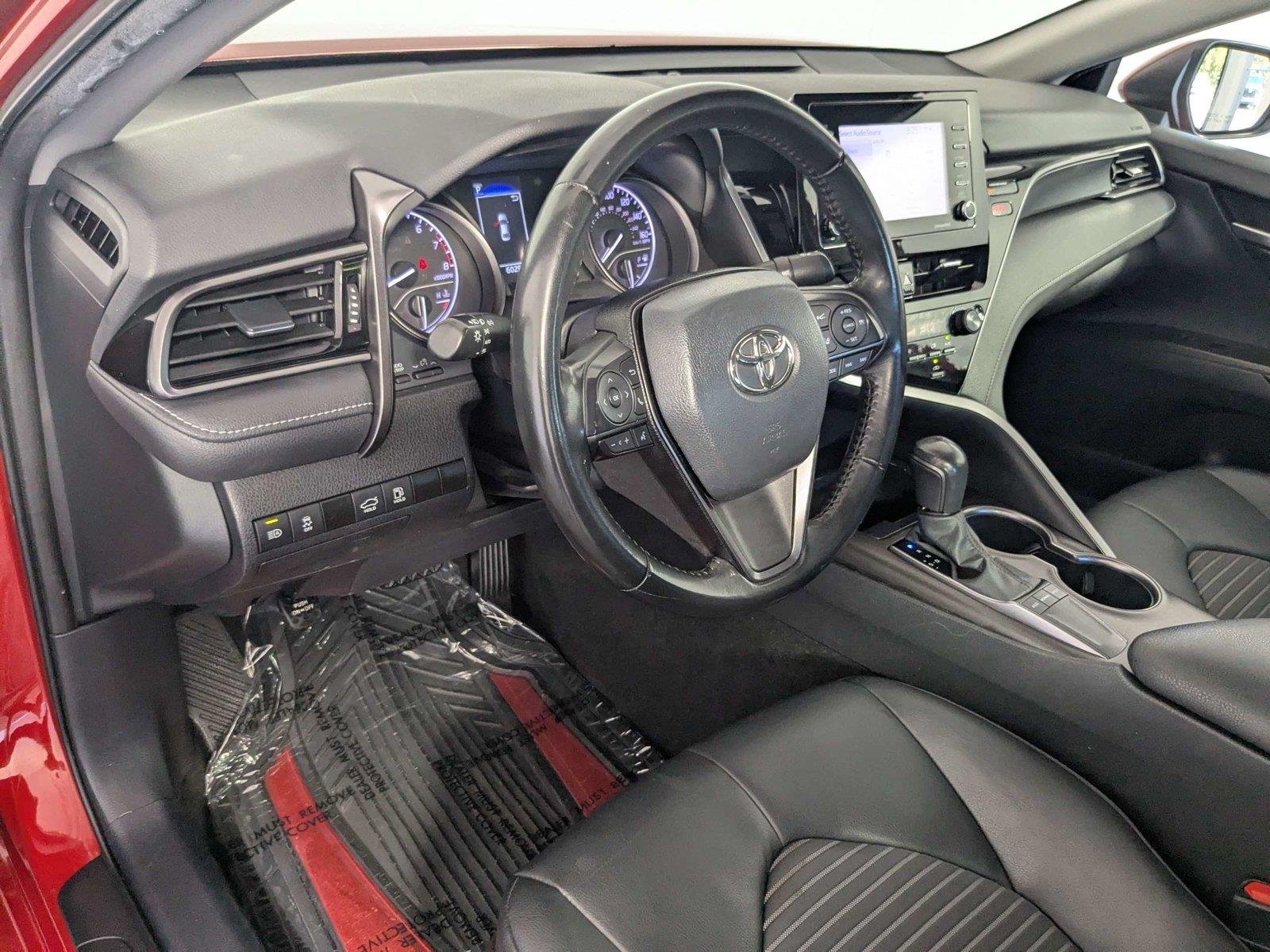 Certified Used 2023 Supersonic Red Toyota SE image 12