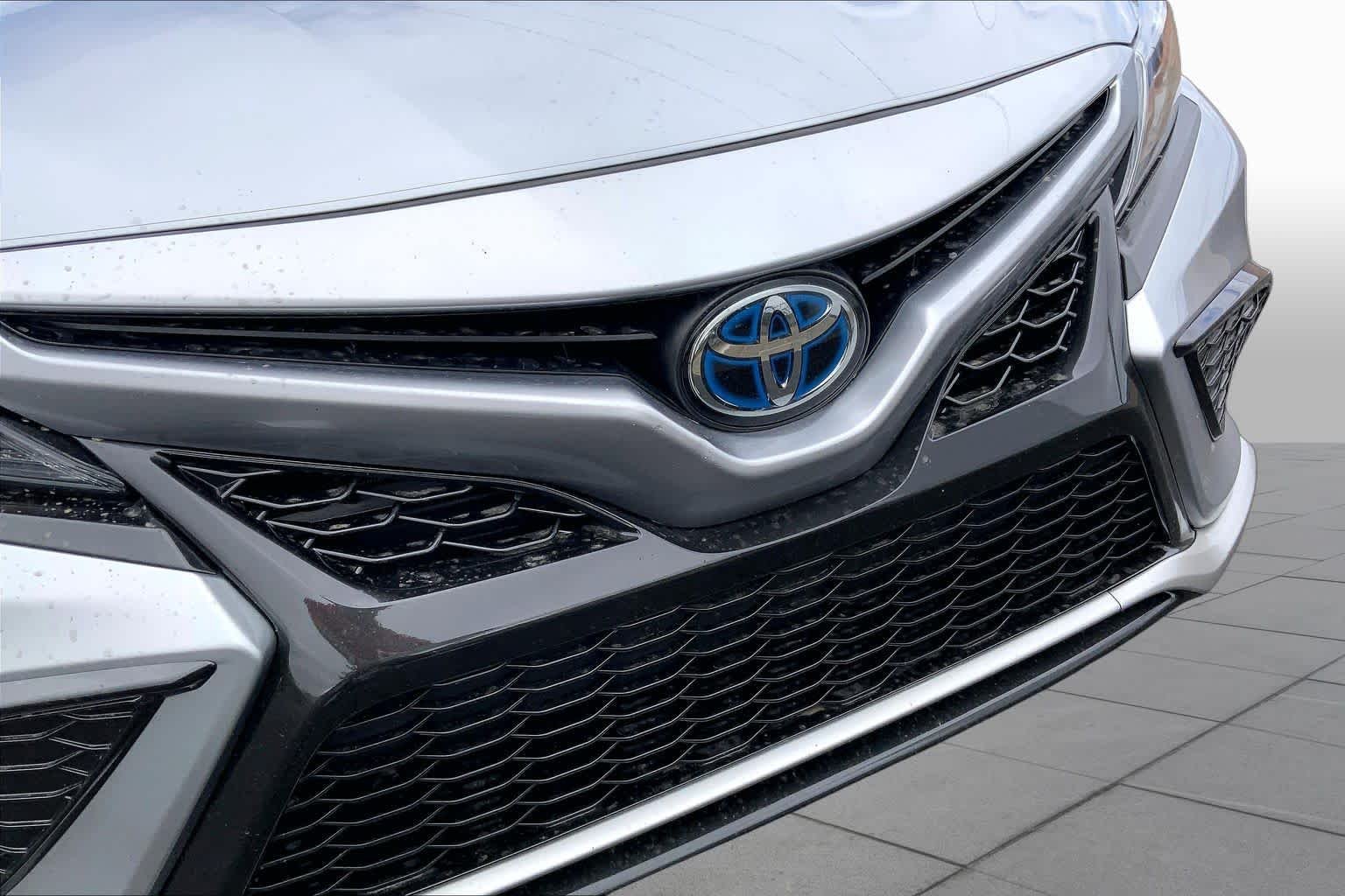Used 2023 Celestial Silver Metallic Toyota Hybrid XSE image 32
