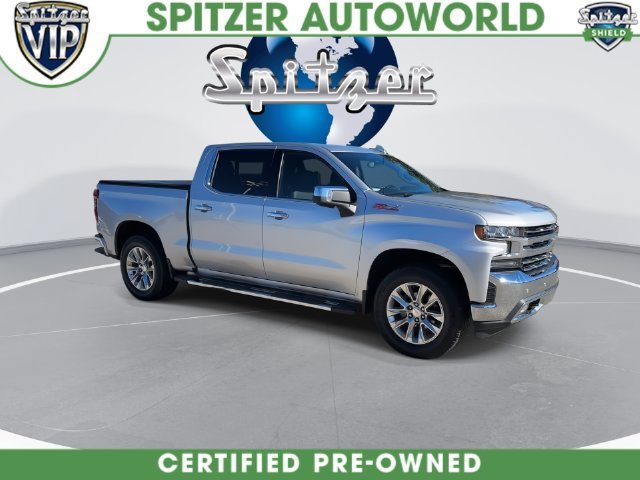 Certified Used 2019 SILVER ICE METALLIC Chevrolet LTZ image 3