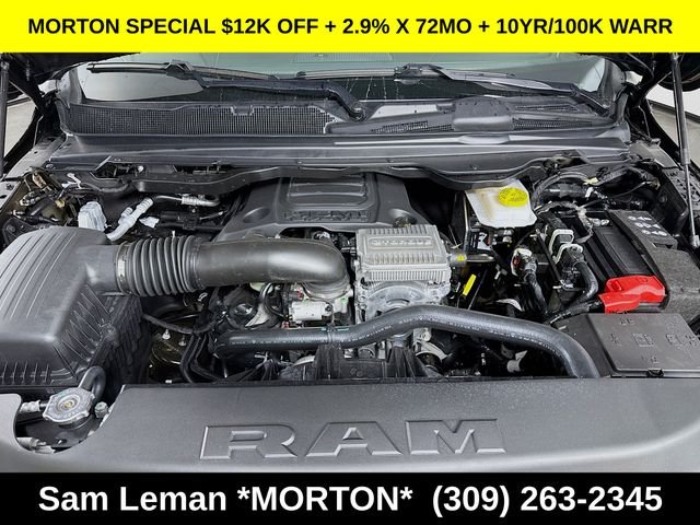 New 2026 Diamond Black Crystal Pearl-Coat Exterior Paint Ram Big Horn/Lone Star image 29