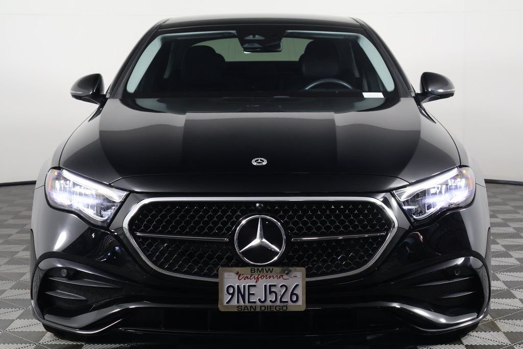 Used 2024 Black Mercedes-Benz E 350 image 2