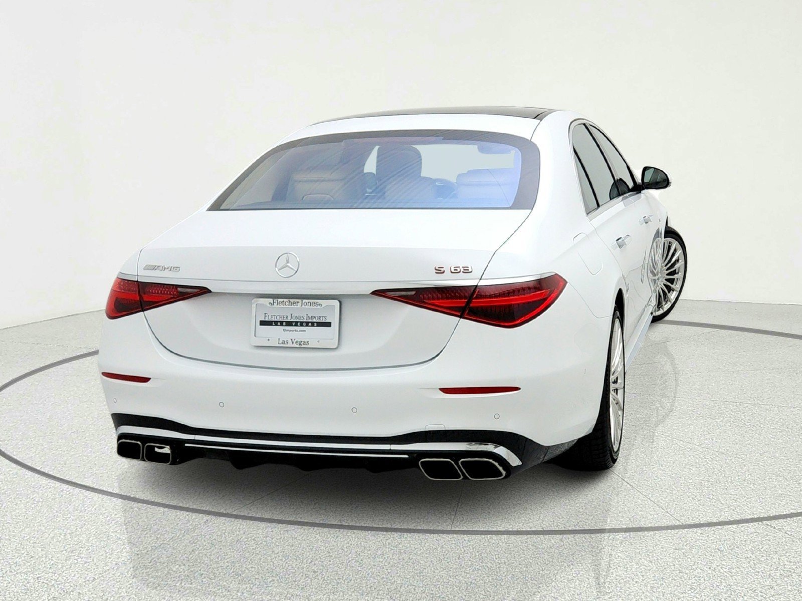 New 2026 MANUFAKTUR Moonlight White Metallic Mercedes-Benz AMG® S 63 E 4MATIC Sedan image 35