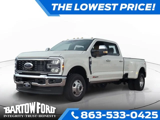 New 2026 White Metallic Ford Lariat image 1