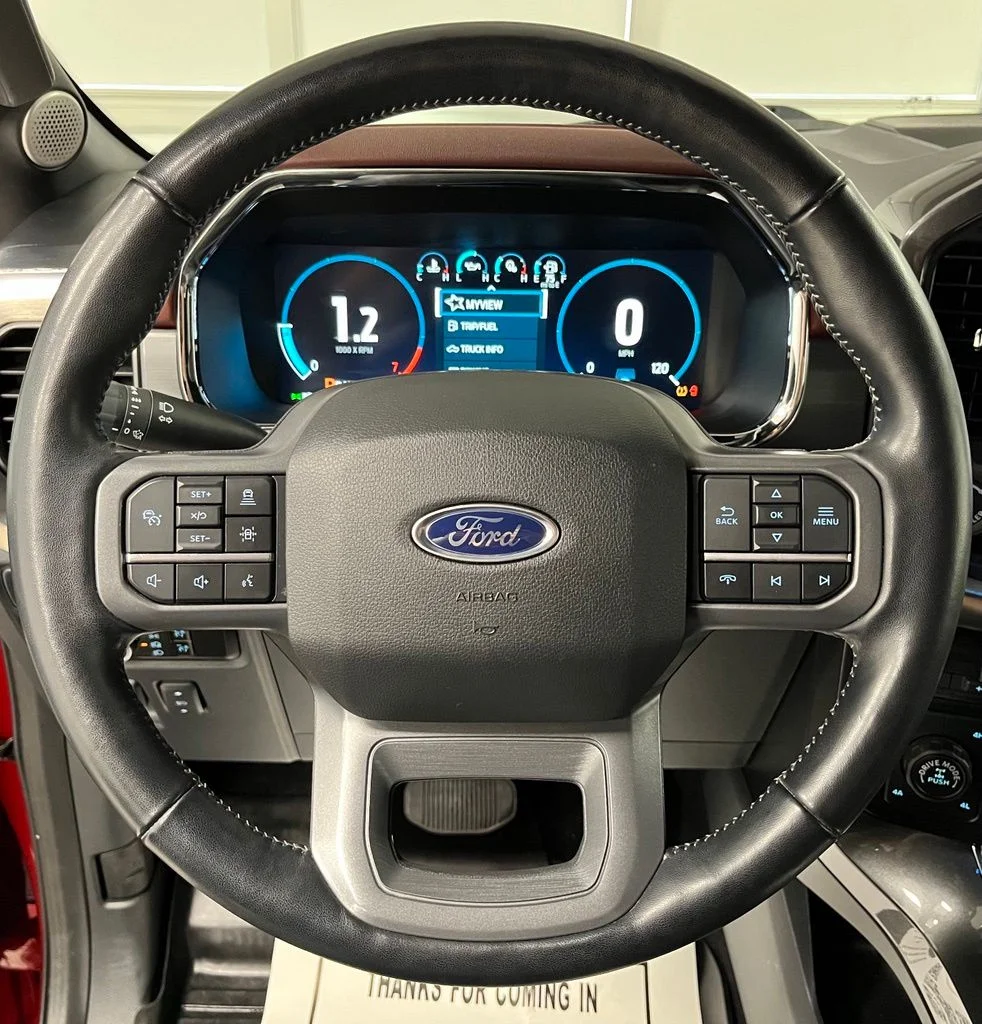 Used 2023 Red Ford Lariat image 26
